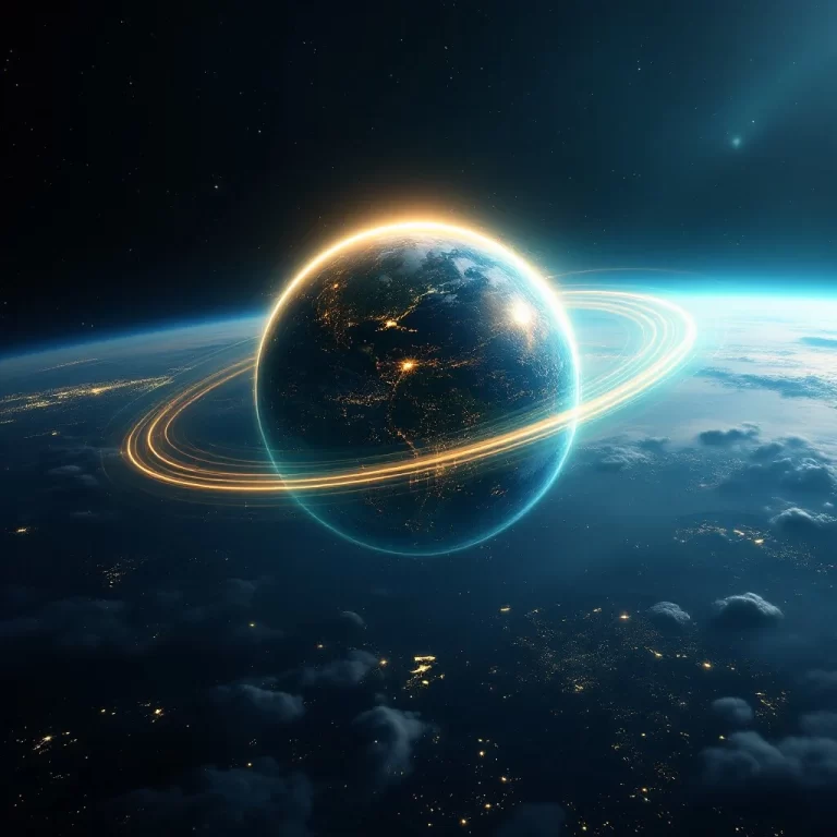 Stockcake earth's golden dance 1737768574