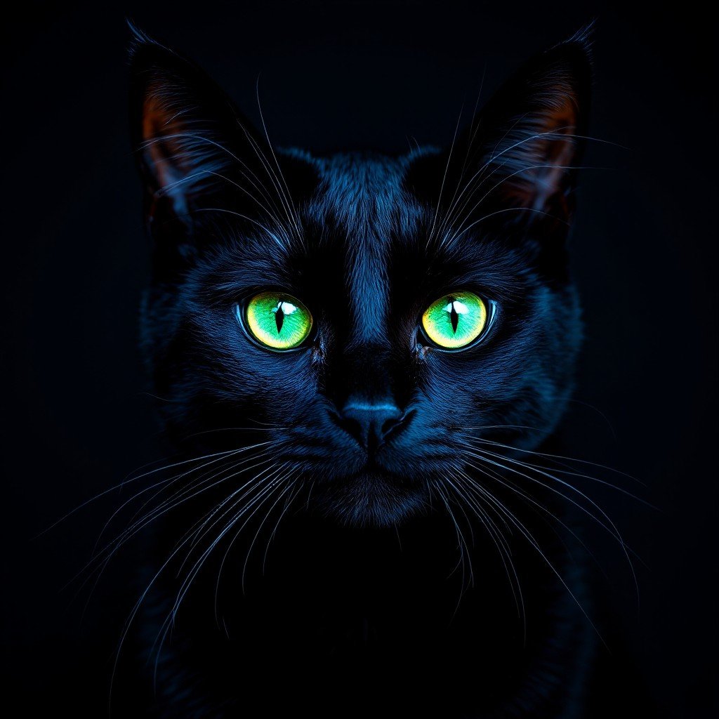 StockCake Emerald Eyes Glow