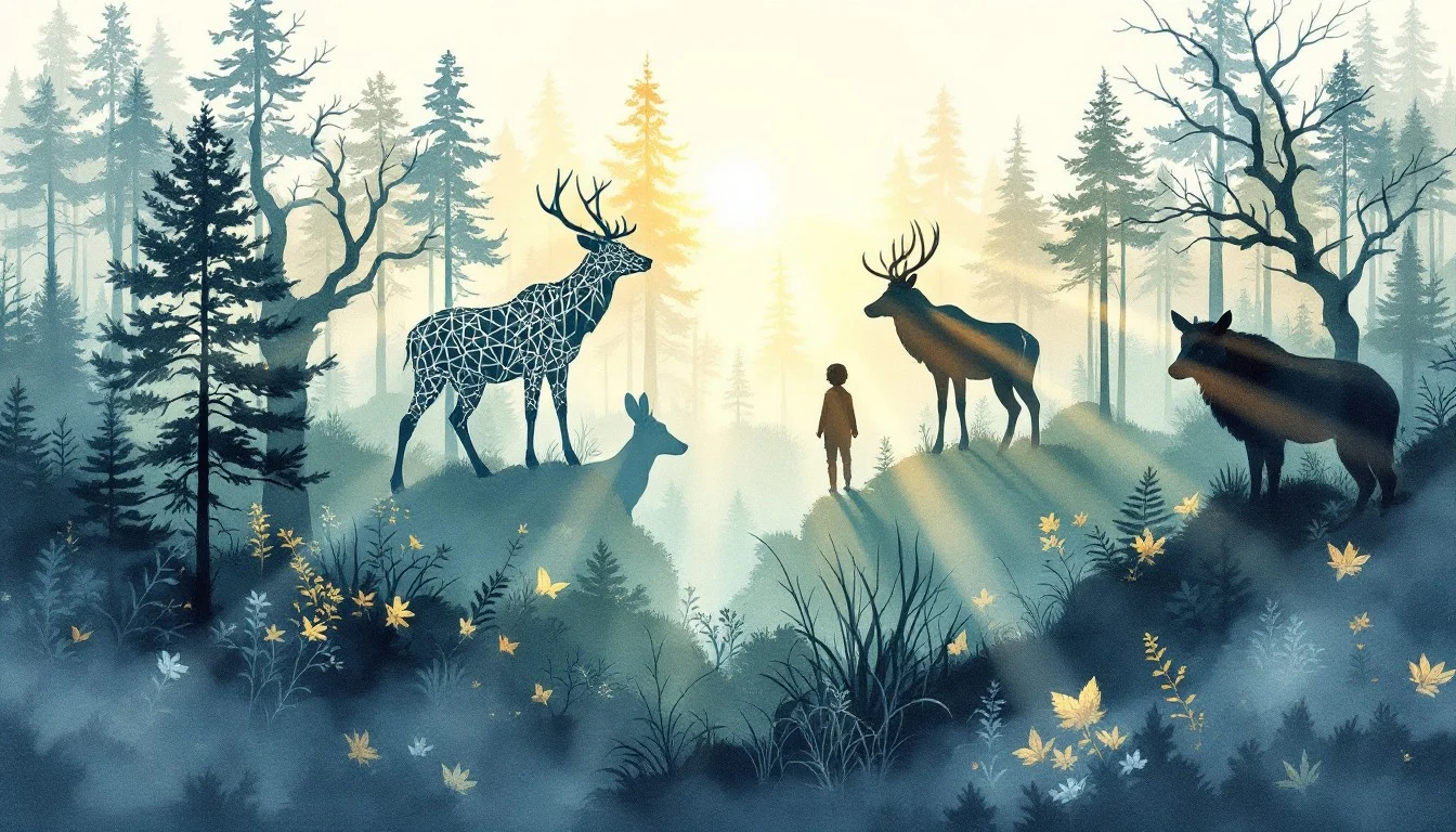 StockCake Mystical Forest Wildlife