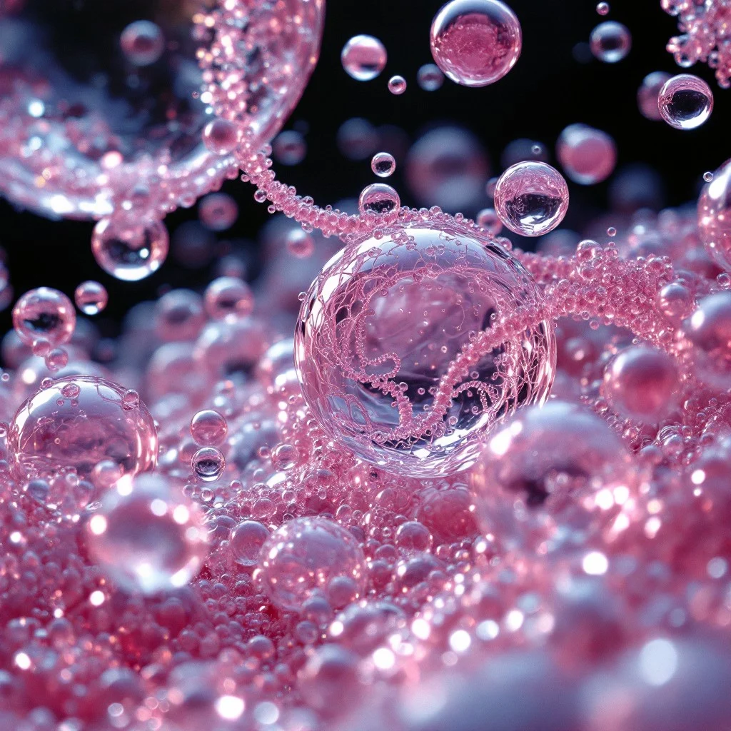 StockCake Pink Bubble Universe