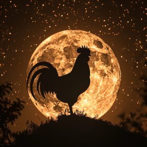 Stockcake midnight rooster silhouette 1742691939