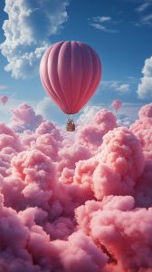 Stockcake balloon above clouds 1742692618
