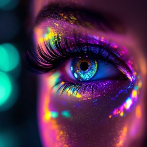 Stockcake holographic eye magic 1739520544