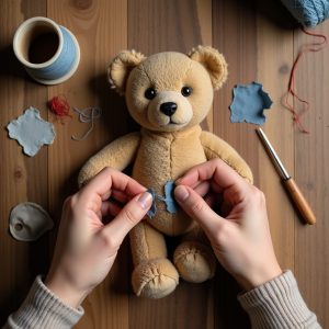 Stockcake teddy bear repair 1750083481
