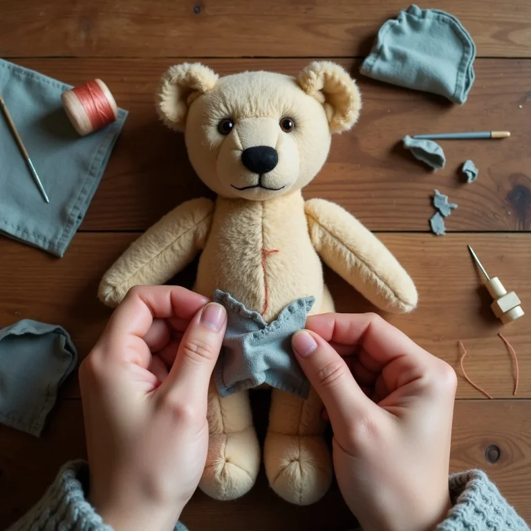 Stockcake teddy bear repair 1750083504