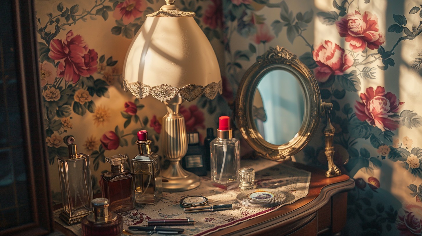 Stockcake vintage vanity set 1752768125