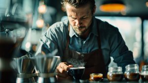 Stockcake barista making coffee 1762322542