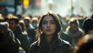 Stockcake alone in crowds 1764712959