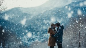 Stockcake snowy romantic kiss 1374046 standard