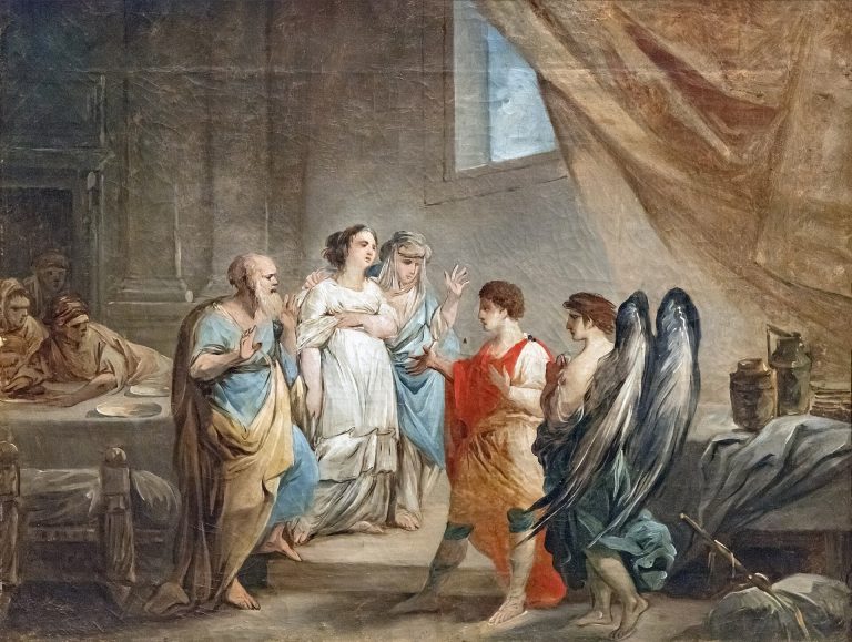 Beaux Arts de Carcassonne Le mariage de Tobie et de Sara Jacques Gamelin Joconde04400001309