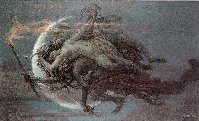Maxmilián Pirner HEKATE (1901)