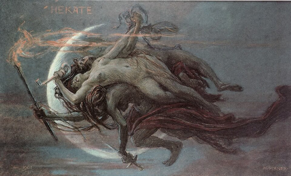 Maxmilián Pirner HEKATE (1901)